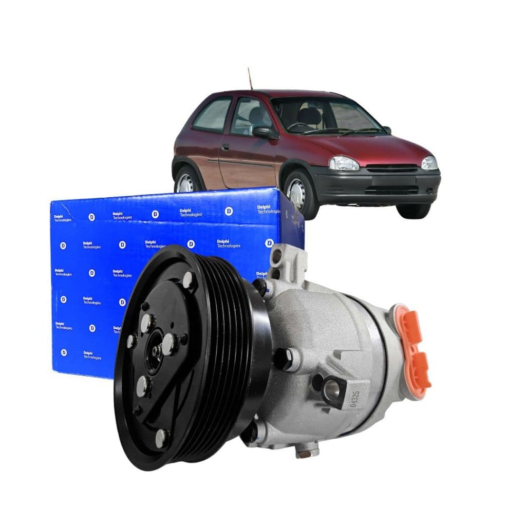 Compressor Ar Para Corsa Wind 1.0 1996 a 1998 Delphi CS20286