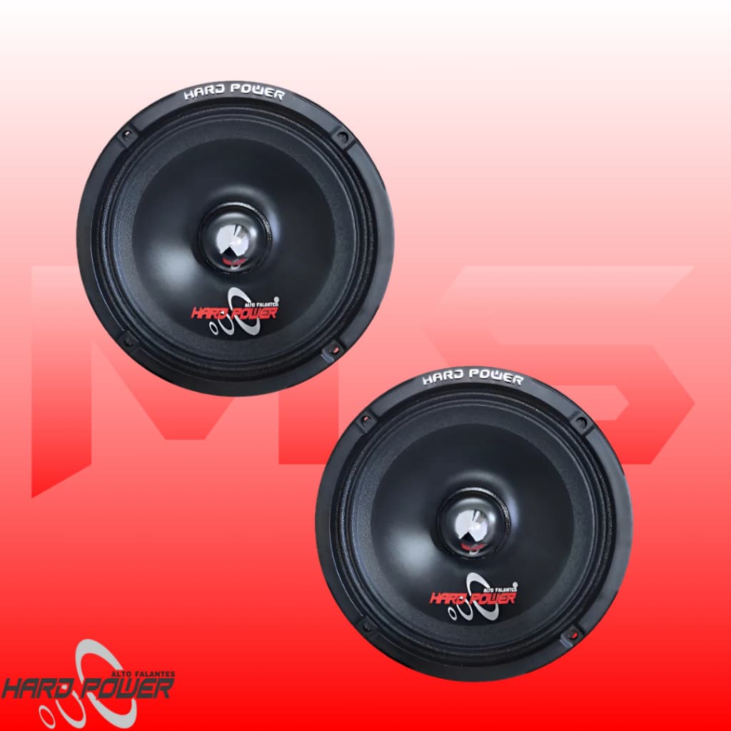 Alto Falante Woofer Hard Power Hp200 Mb 6 Pol 4 Ohms Médio P