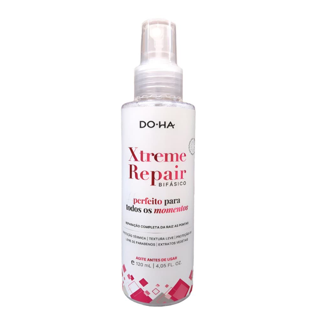 Leave-in Recondicionador Spray Bifasico Xtreme Repair Doha 120ml