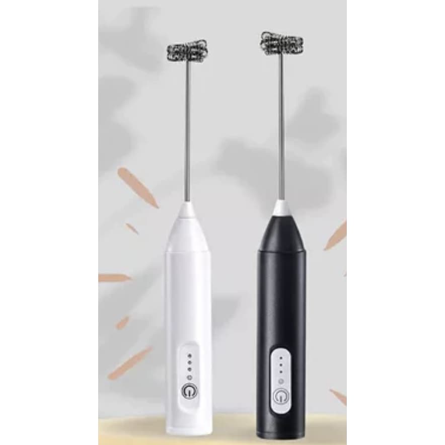 Batedor de Ovos Elétrico Portátil com 2 Batedores – Recarregável USB – Mixer de Cozinha