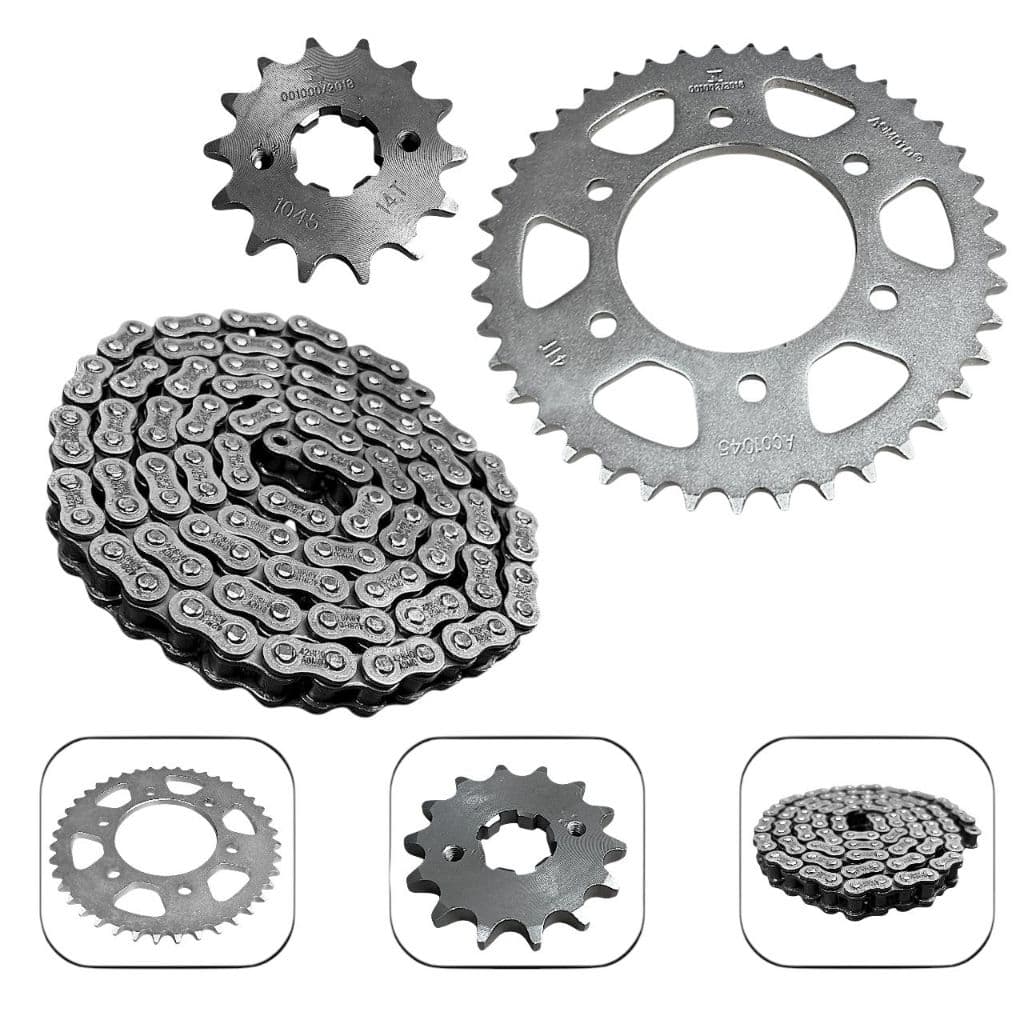 Kit Relação Fazer Factor 150 2014/2024 Transmissão Ybr 125i