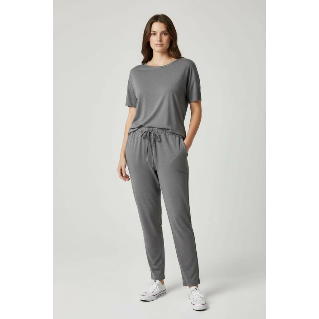 Calça Feminina Plus Size Malha Viscolycra Com Bolso Confortavel Dia a Dia