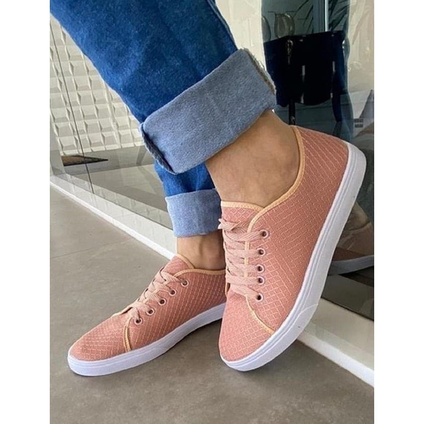 Tênis Feminino Tipo Moleca Casual Conforto Original