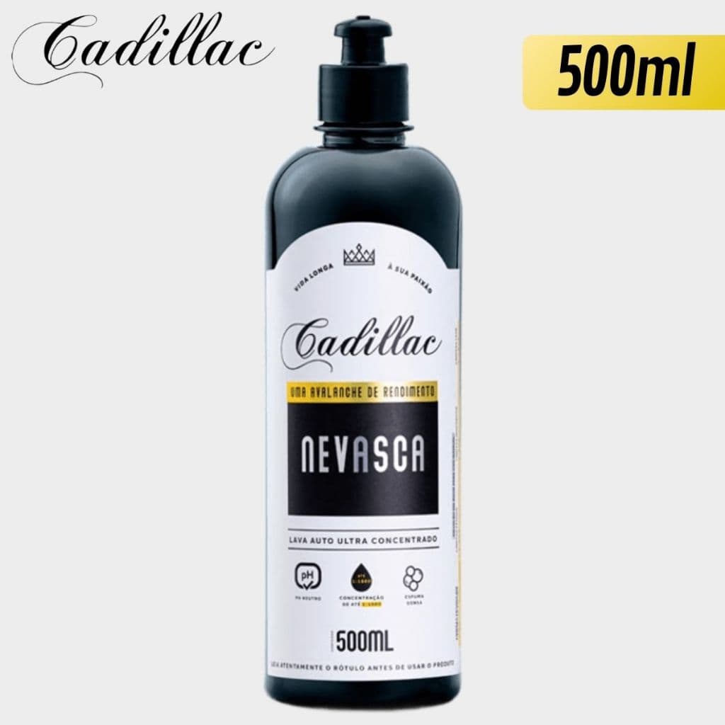 Nevasca 500ml Cadillac - Shampoo Automotivo Neutro