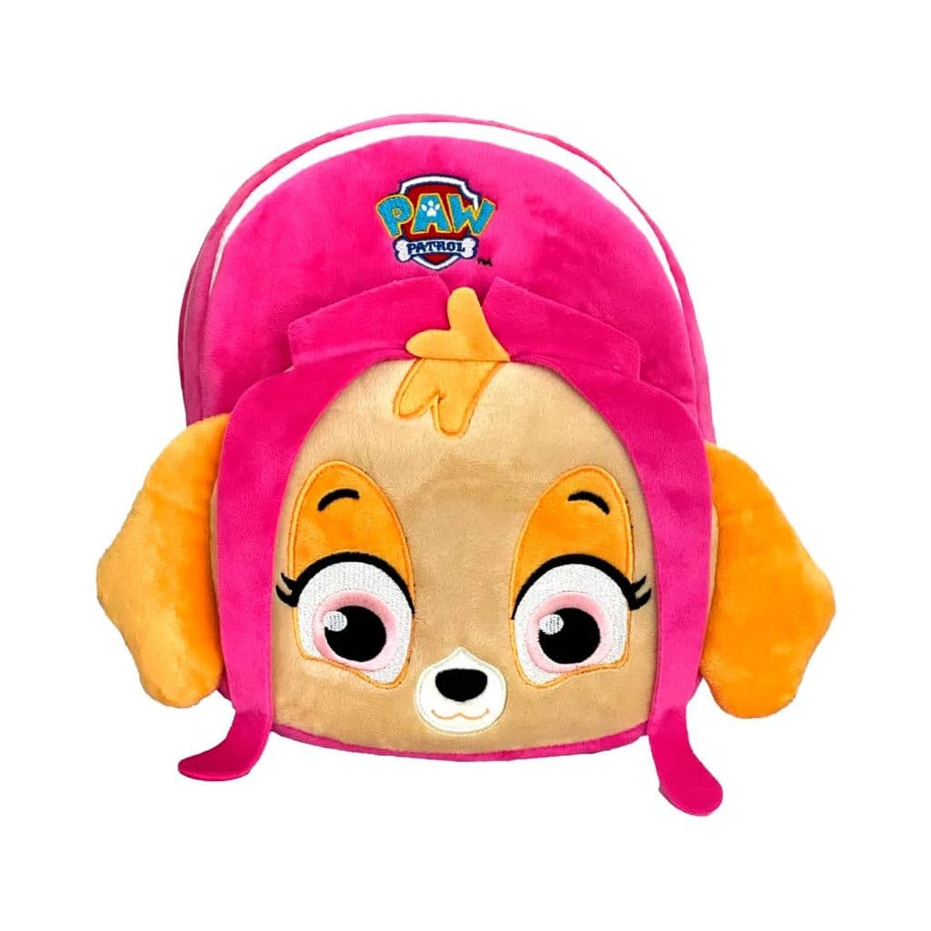 Mochila Pelúcia Infantil Patrulha Canina - Candide - Paw Patrol - Skye