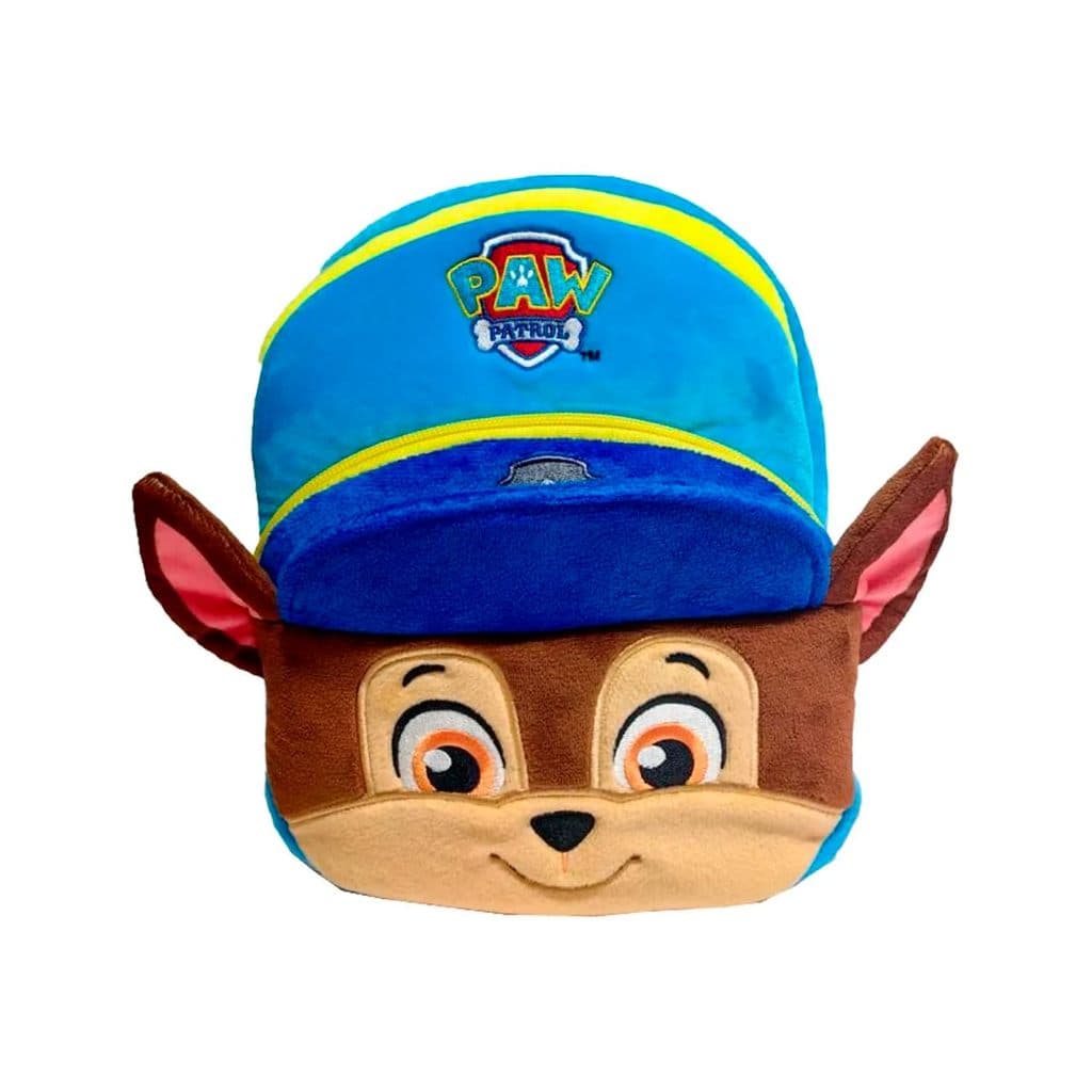 Mochila Pelucia Infantil Patrulha Canina Candide Paw Patrol - Chase