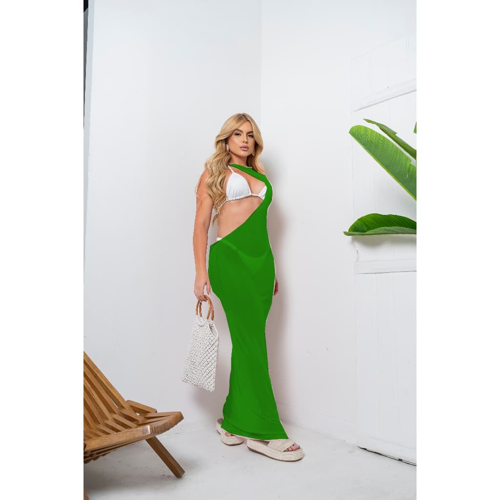 Saida de praia vicente vestido moda verao 2026