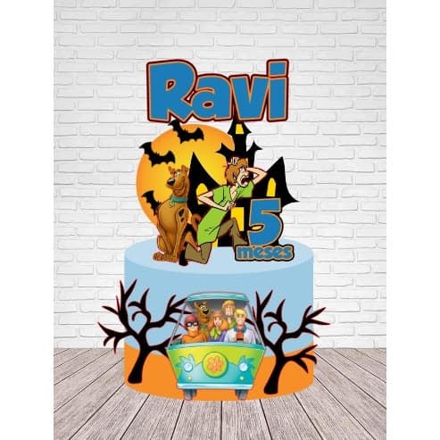 Topo de Bolo Scooby - Doo Personalizado/Topo de bolo/VÁRIOS TEMAS.