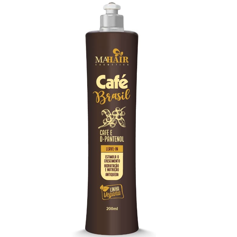 Creme de Pentear Finalizador Café Brasil Mahair Nutrição e Antiqueda Promoção!