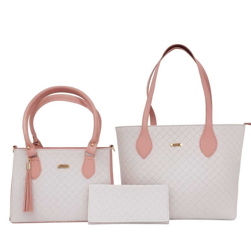 Kit Bolsa Feminina e Bolsa Sacola + Carteira