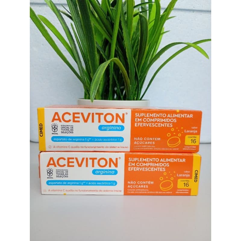 Aceviton Arginina – 16 comprimidos efervescentes