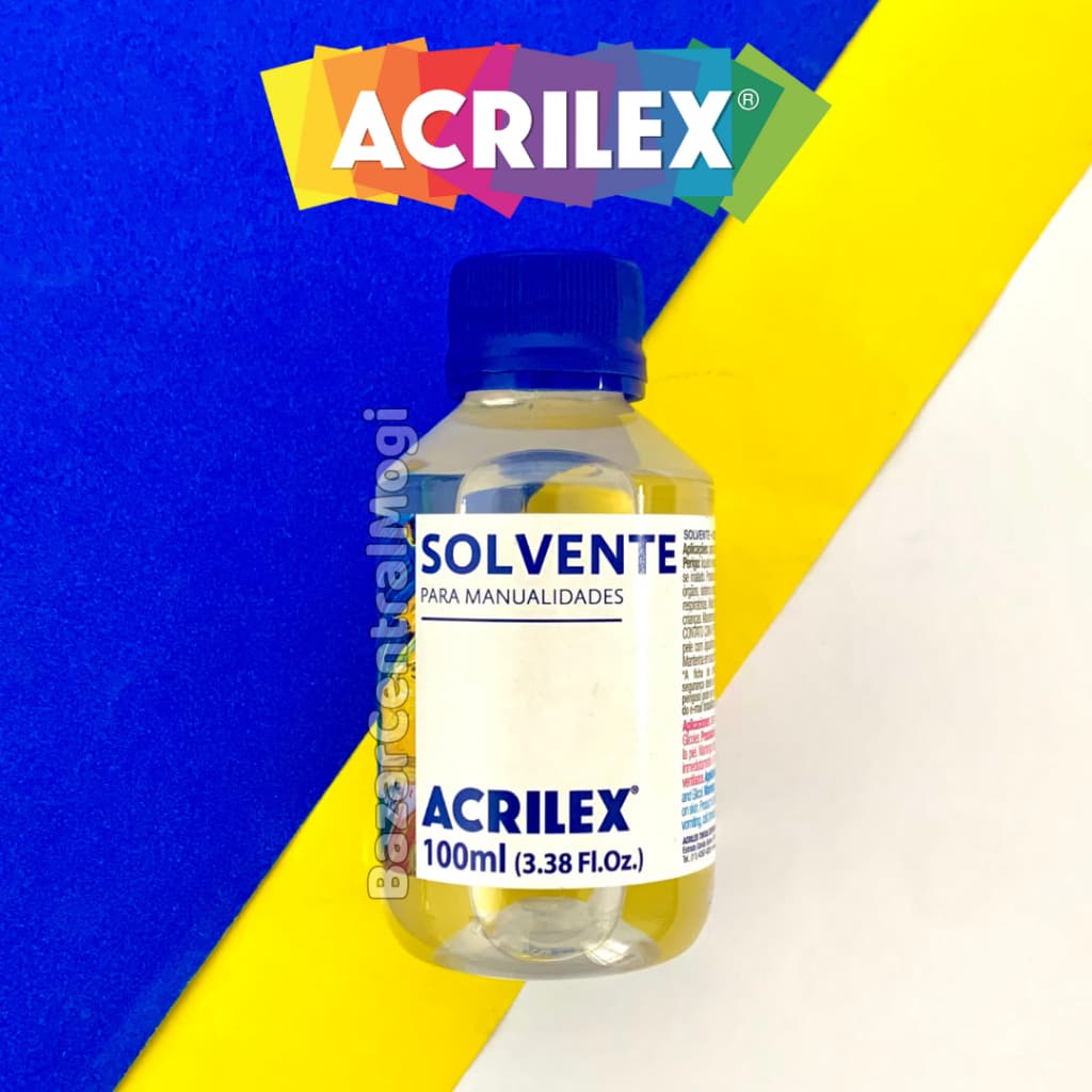 Solvente Diluente 100ml Acrilex Incolor Original