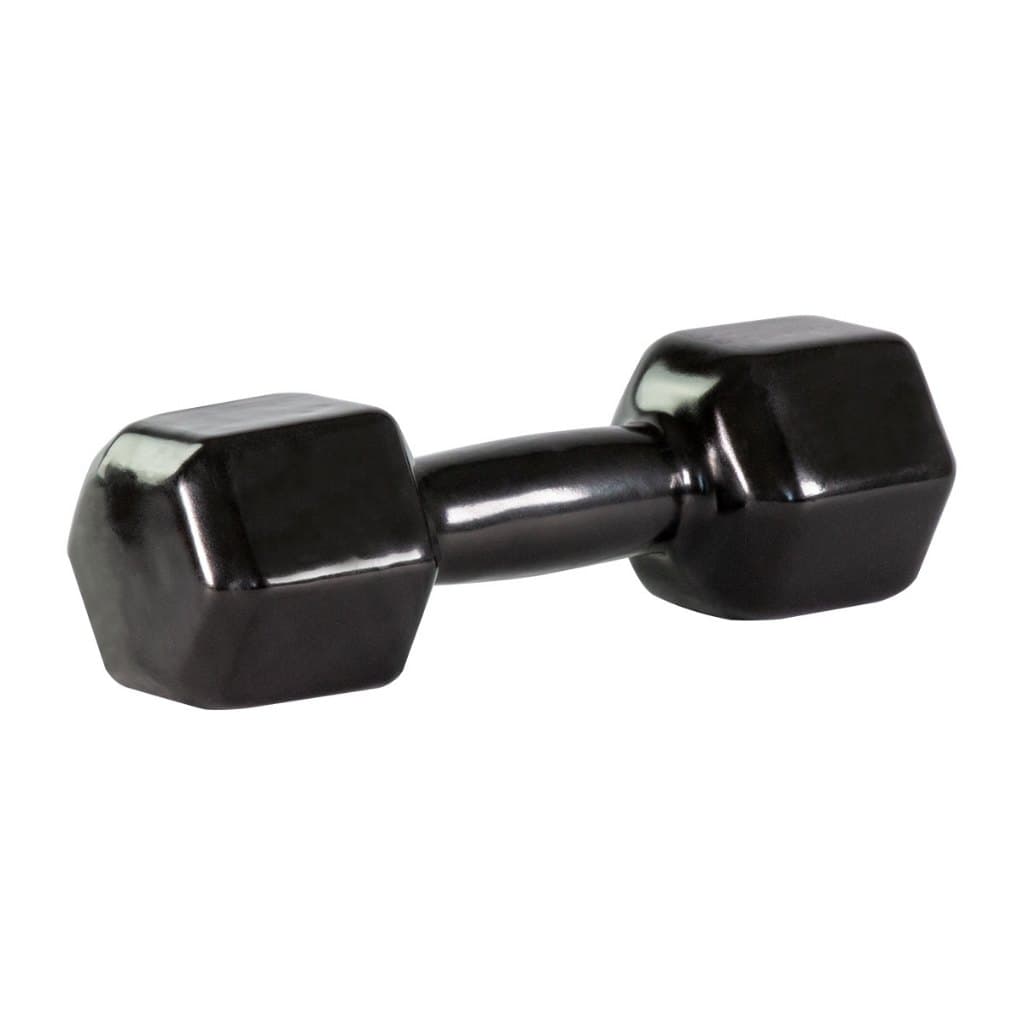 HALTER 28KG SEXTAVADO REVESTIDO TREINO ACADEMIA