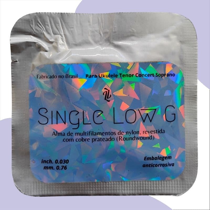 corda low G single para ukulele ( somente a corda G grave)