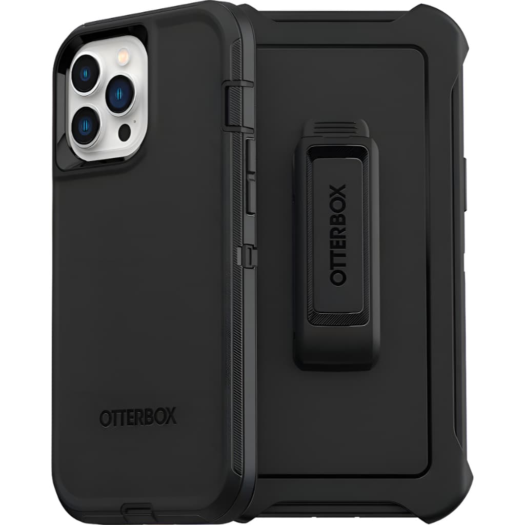 Capa Otterbox Defender Iphone 14 Pro Max Proteção Original Preto Liso