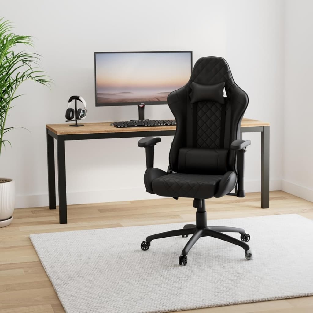 Cadeira Gamer Profissional Escritório Ergonômica Reclinável Confortável Com Rodinha Estilo para Longas Horas