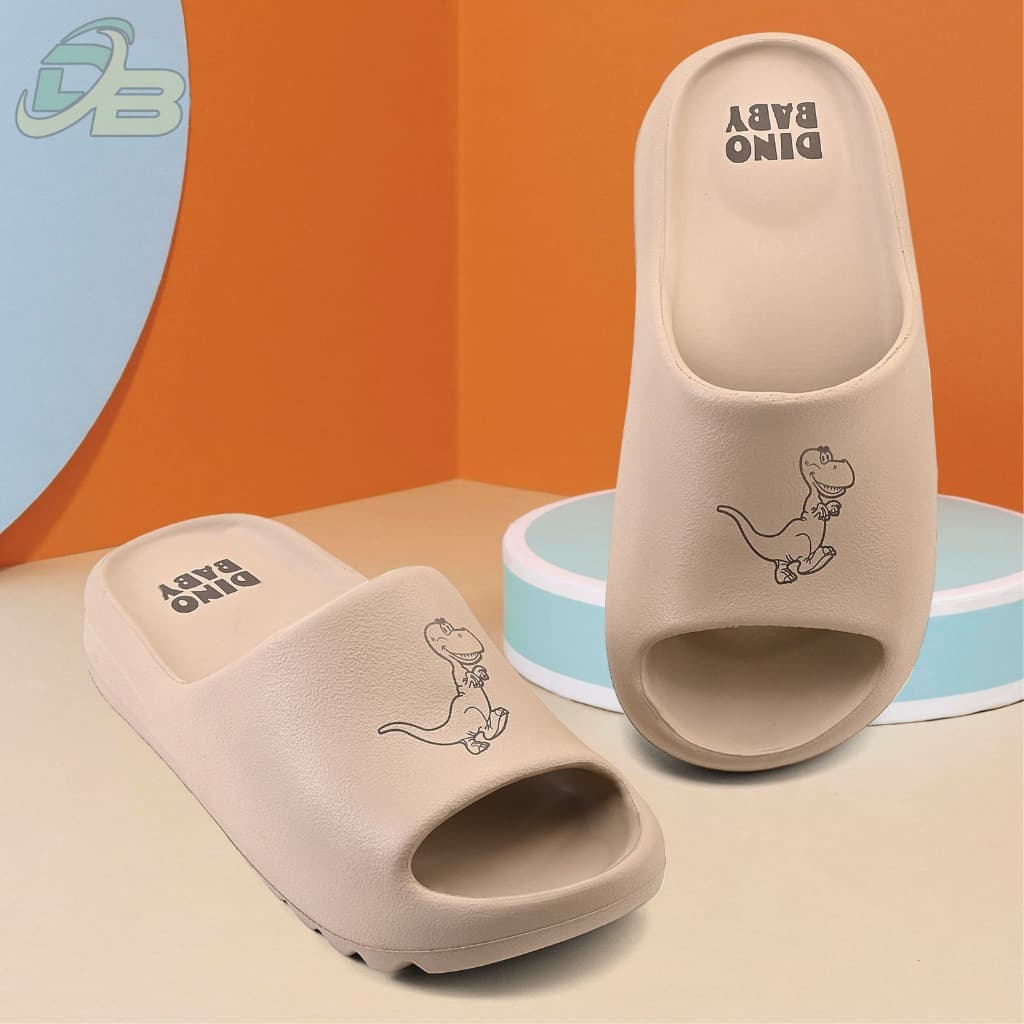 Chinelo Infantil Casual Calce Fácil Dino Baby Confortável 100% EVA Menino Menina