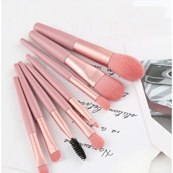 KIT C/8 MINI PINCÉIS PARA MAQUIAGEM -  BELA MANUELA