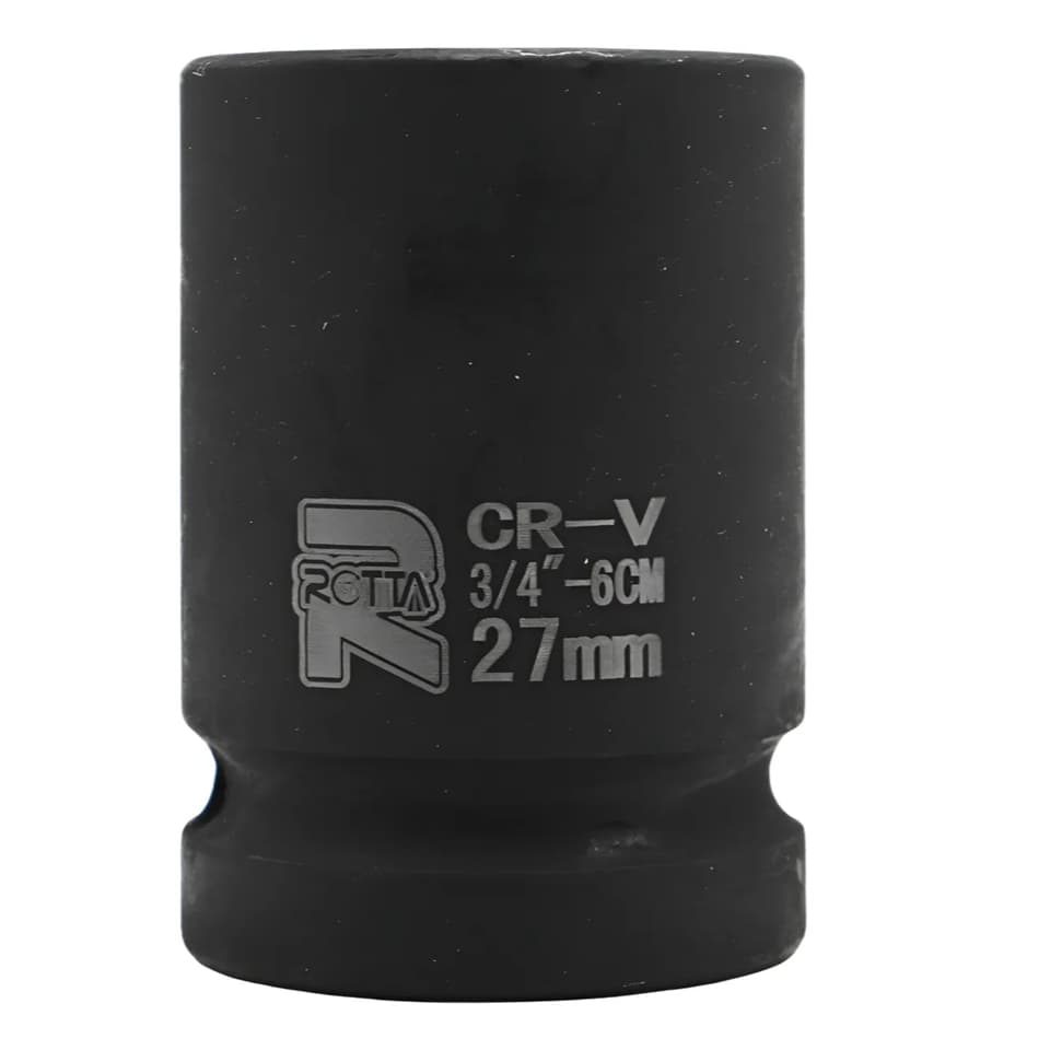 Soquete de Impacto Sextavado 3/4 Curto 60mm Rotta 376 18 mm ao 55mm Anuncio Referente a Unidade
