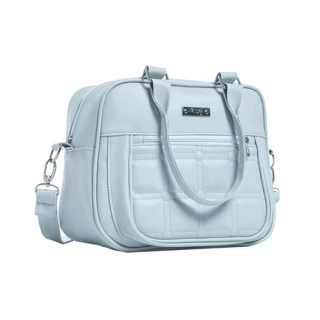 Bolsa Maternidade Média HUG Térmica Azul Bebê Linha Caramelo Menino
