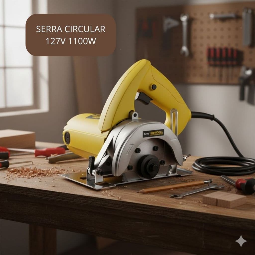 Serra Circular Ferramenta 127V 1100W