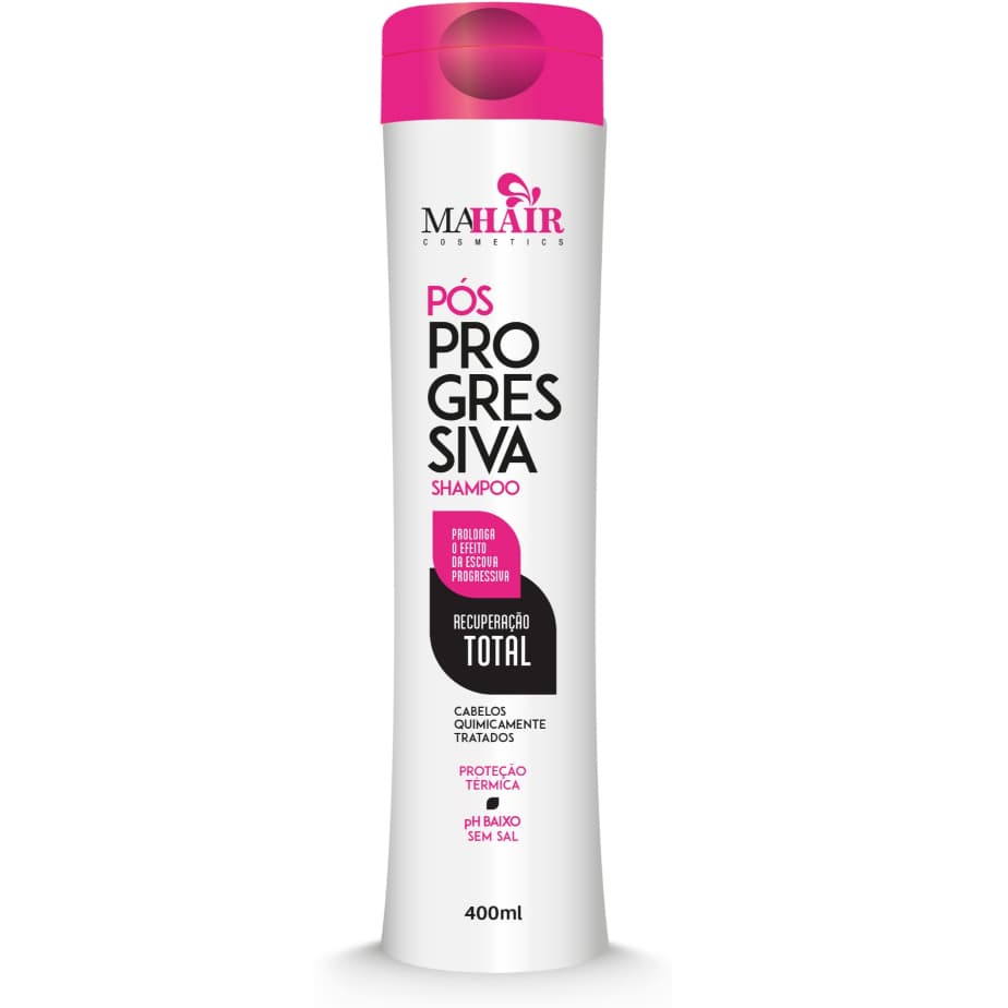 Shampoo Pós Progressiva Mahair Recuperação Total Proteção Térmica Baixo pH Promoção!!