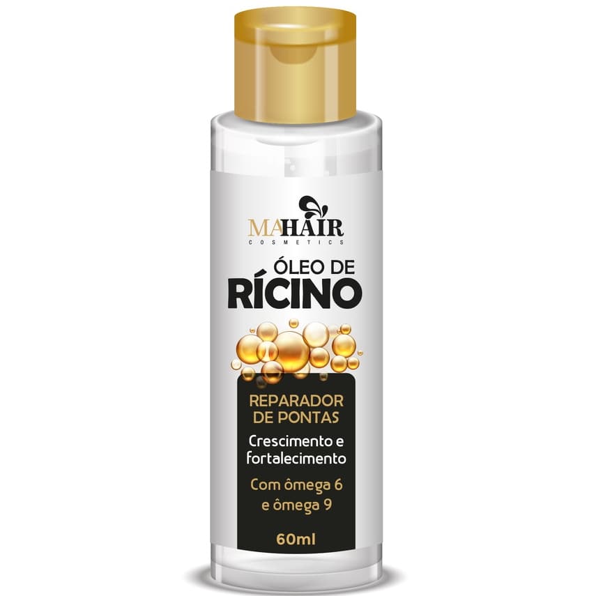 Reparador de Pontas Óleo de Rícino Mahiair Brilho e Reconstrução Promoção!