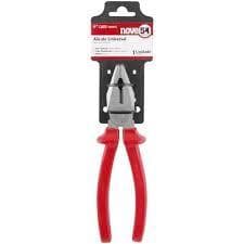 ALICATE UNIVERSAL 8" HOBBY AC/Polido/Cabo Plastificado NOVE54