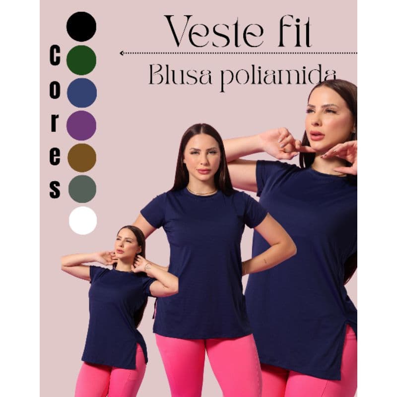 Blusa Feminina em Poliamida Furadinho Conforto Leveza e Estilo REF-05
