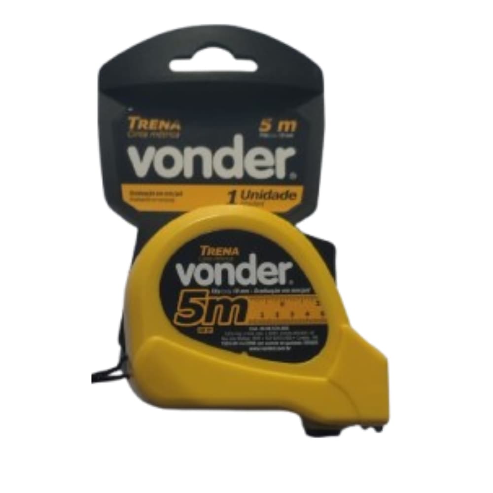 Trena Profissional Fita em Aço 5 Mt Vonder
