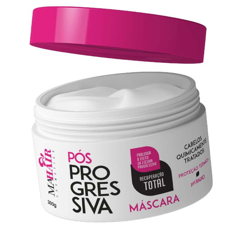 Mascara Pós Progressiva Mahair Recuperação Total Promoção!