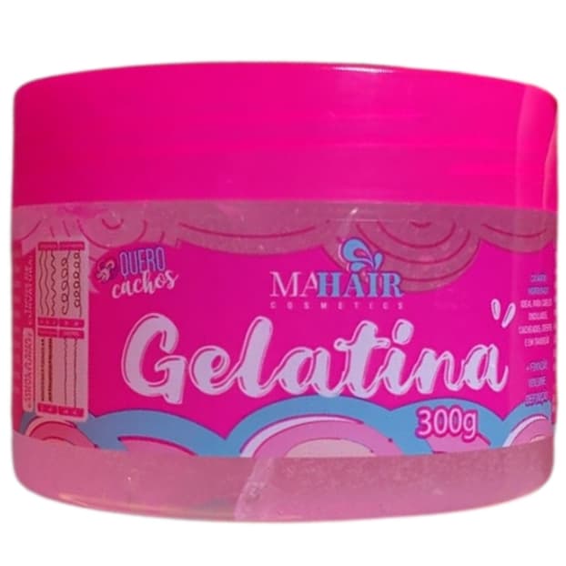 Gelatina Finalizadora Quero Cachos Mahair Fixação Volume e Definição Promoção!