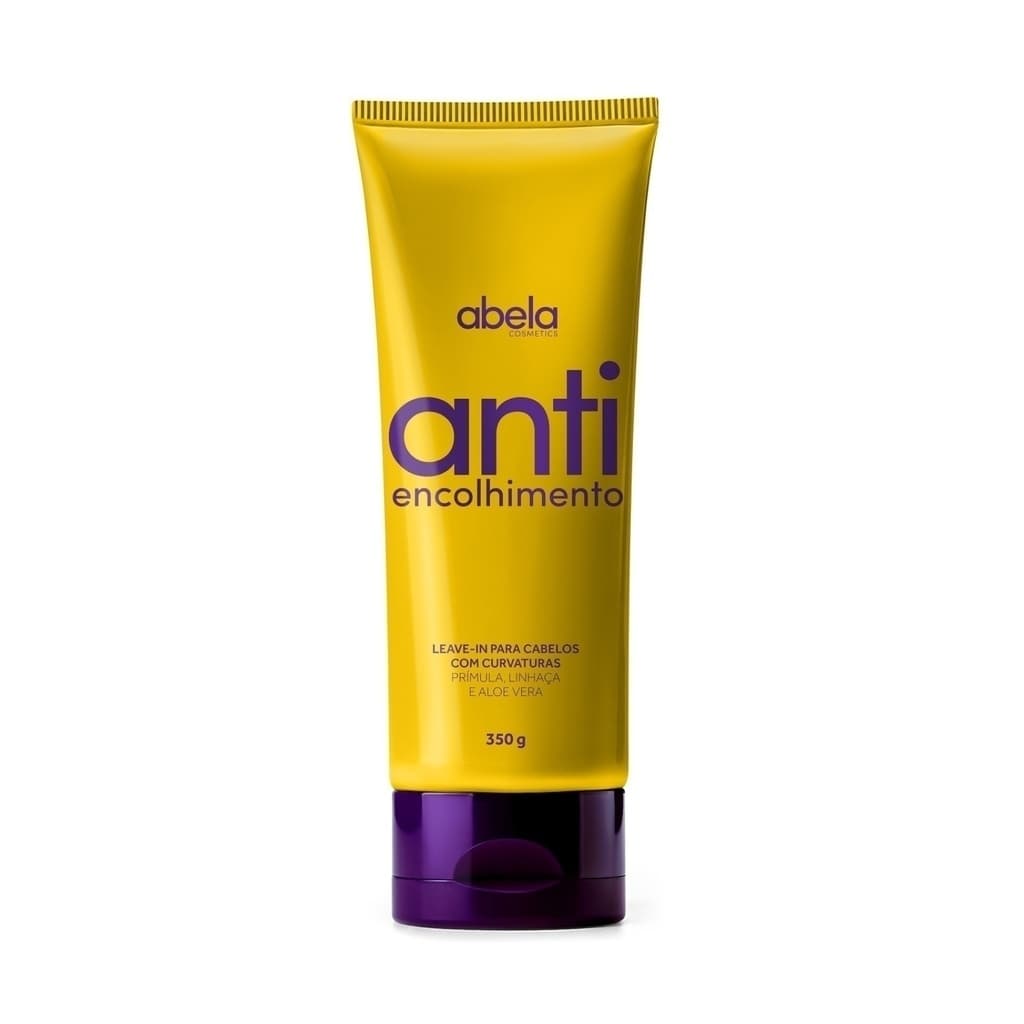 Finalizador Antiencolhimento 350g Abela Cosmeticos - Cabelos Crespos, Cacheados e Crespissimos