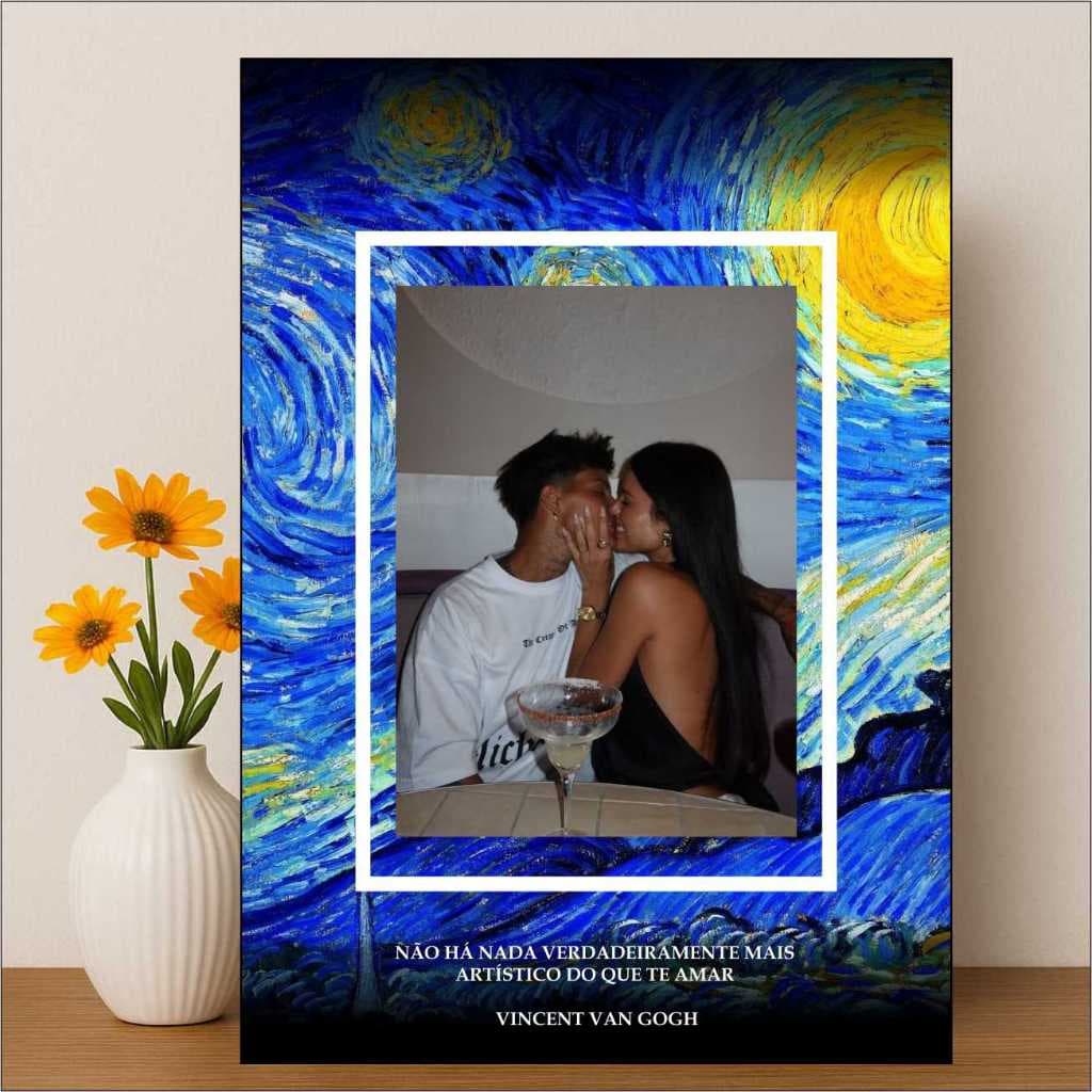 Quadro Placa Personalizado sua foto aqui - ENVIO RAPIDO