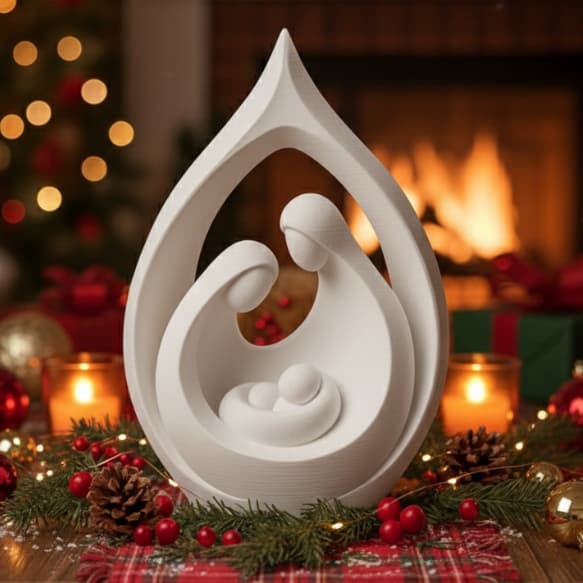 DECORAÇÃO DE PÁSCOA - 15CM BRANCO