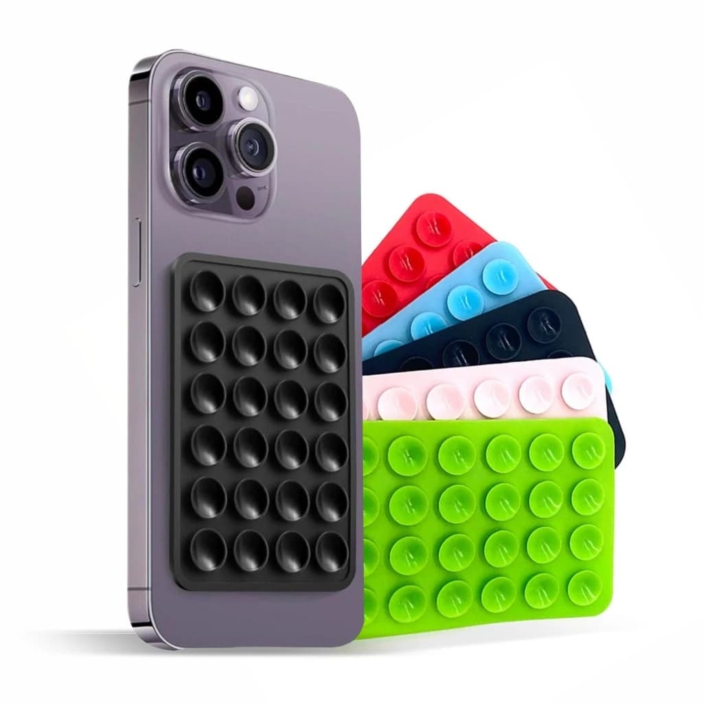 Suporte De Silicone Com Ventosa Para Capinha Celular e Para Uso Diário Cores Aleatorias