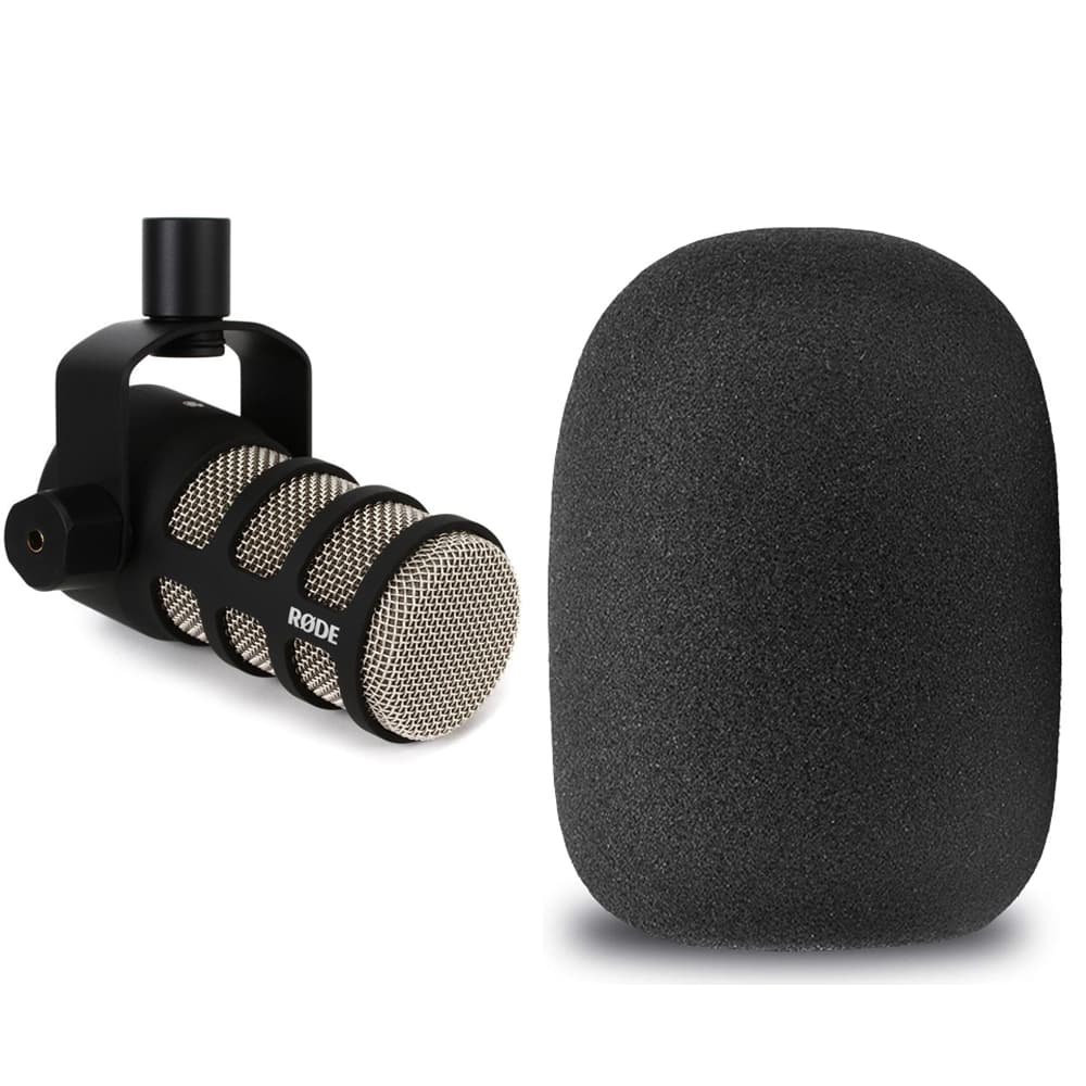 Capinha Espuma pop-filter para microfone Rode PODMIC
