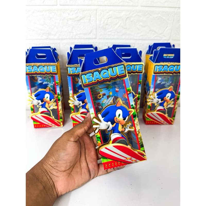 Aquaplay Personalizado Jogo De Argolas | Lembrancinha Festa Infantil sonic| Fazemos Todos Os Temas
