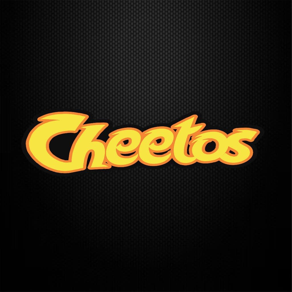 Adesivo Cheetos - Pequeno - Adesivos Para Capacete Motos Bike Tanque