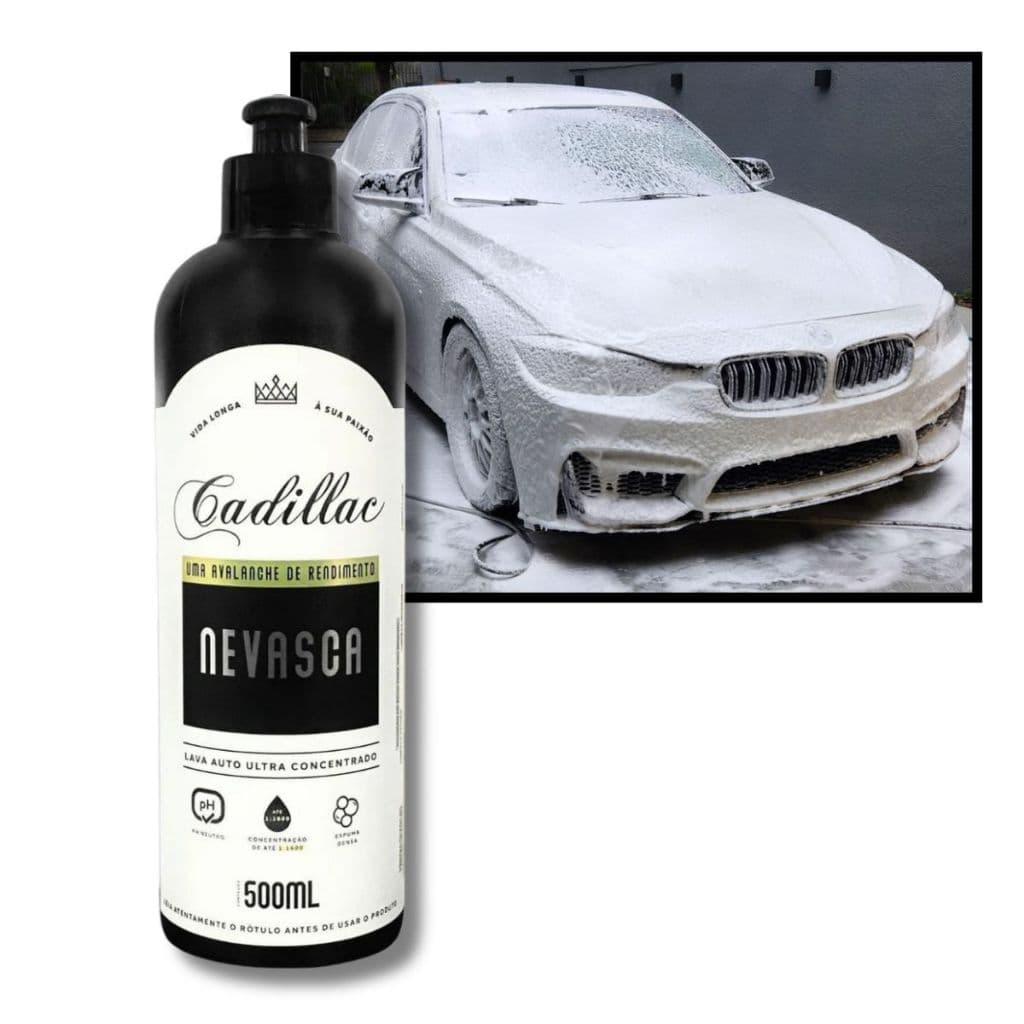 Shampoo Nevasca Cadillac 500ml Concentrado