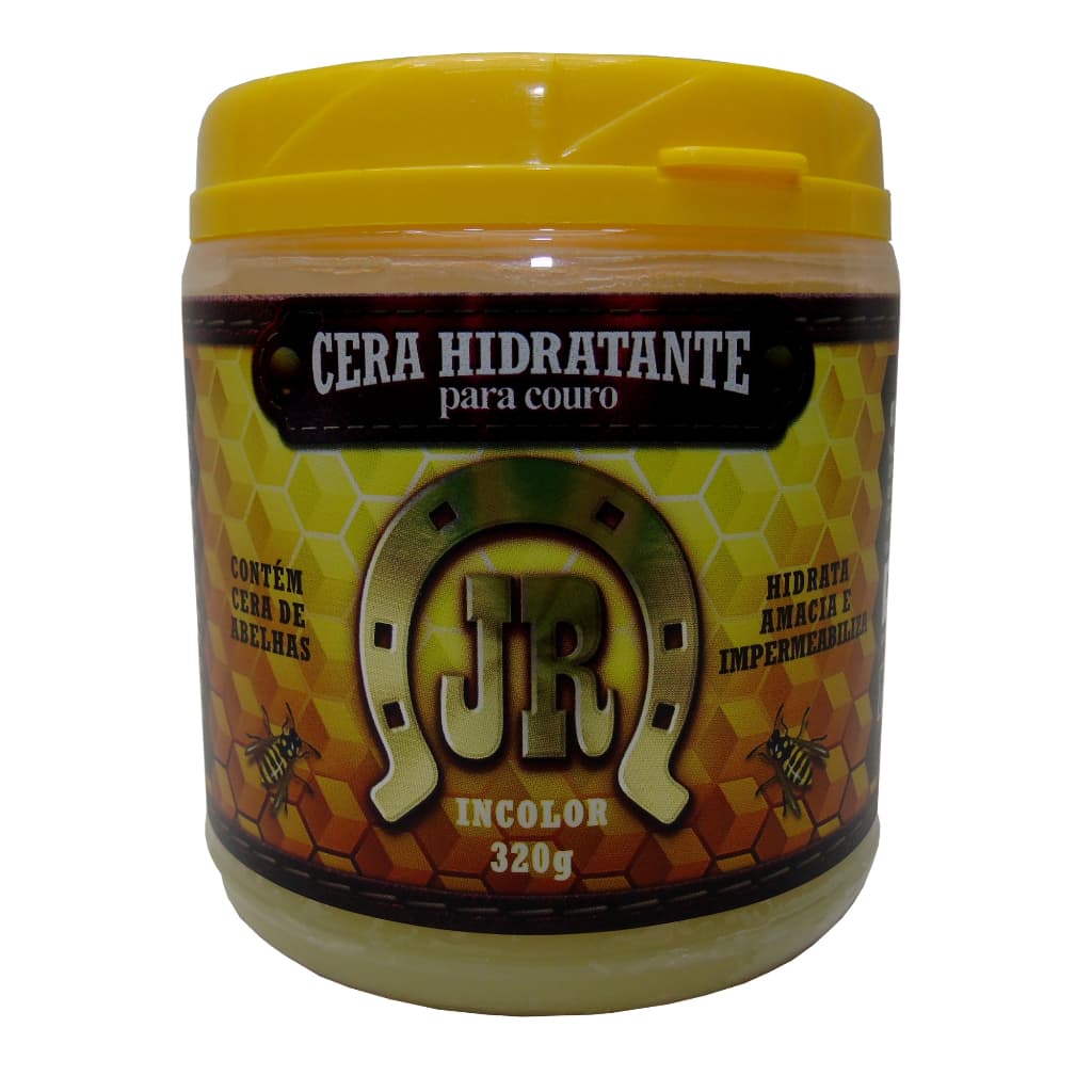 Cera De Abelha 320g – Proteção Brilho E Maciez Para Couro Em Calçados Roupas E Estofados