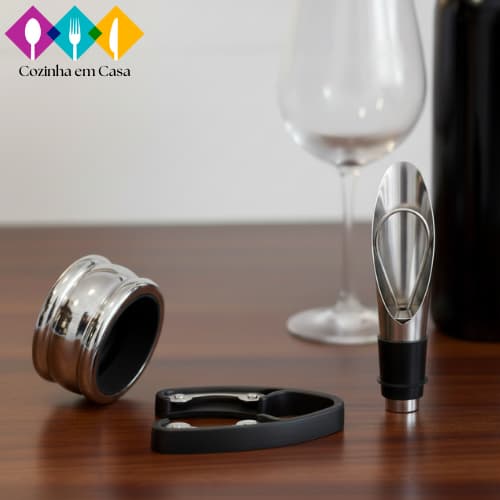 Kit Para Vinhos 3 peças