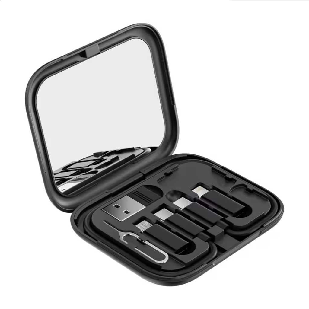 NOVO Conjunto de adaptador de cabo de carregamento múltiplo 6 em 1 USB C para USB adaptador de celular Suporte