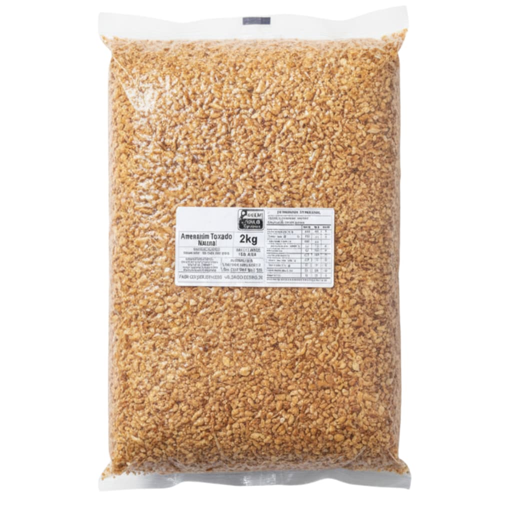 Amendoim Triturado Torrado 2Kg Natural Sem Sal
