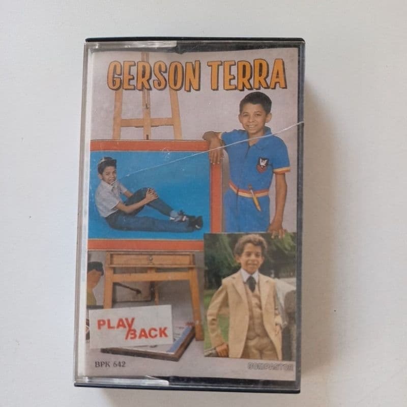 Fita K7 Gerson Terra Gente Miúda Playback