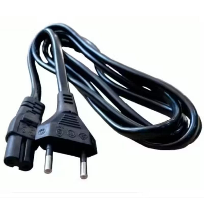 Cabo de Força Bipolar 1.5m - Para Audio, Video e Eletrônicos - Plug P10 - Blindado - Nova - Lacrado
