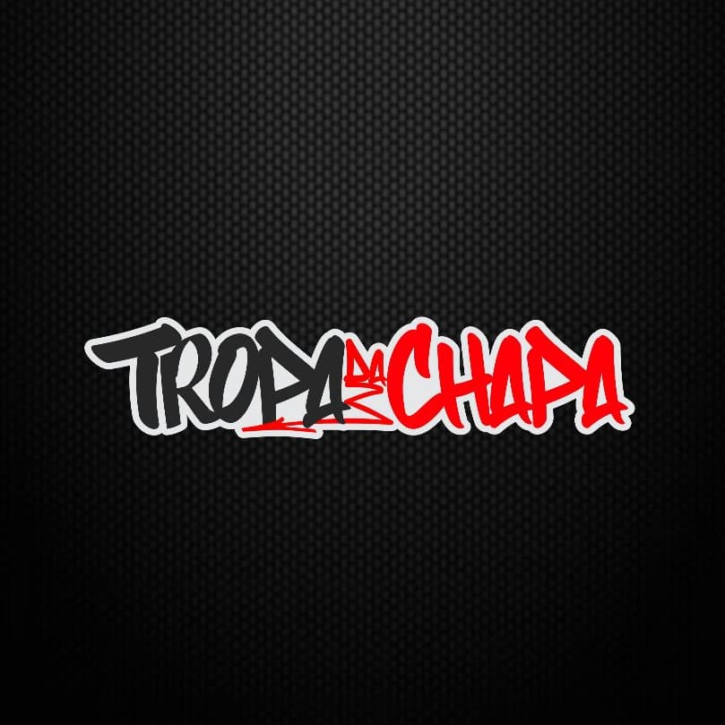 Adesivo Tropa Da Chapa - Pequeno - Adesivos Para Moto Capacete Tanque Balança Bike