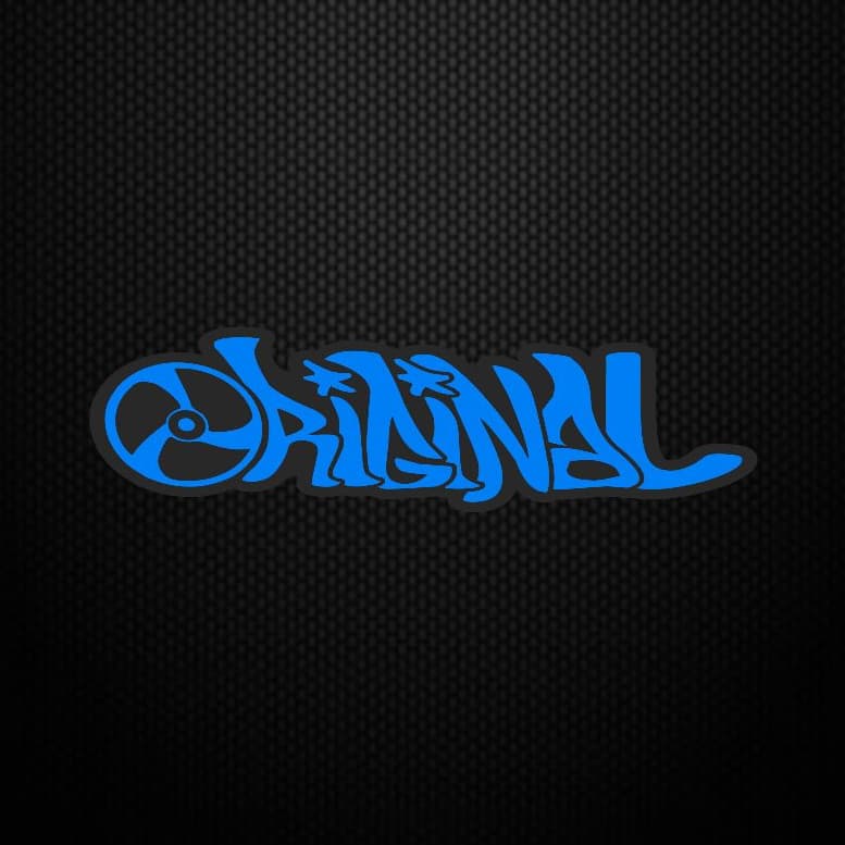 Adesivo Original - Pequeno - Adesivos Para Moto Capacete Bike
