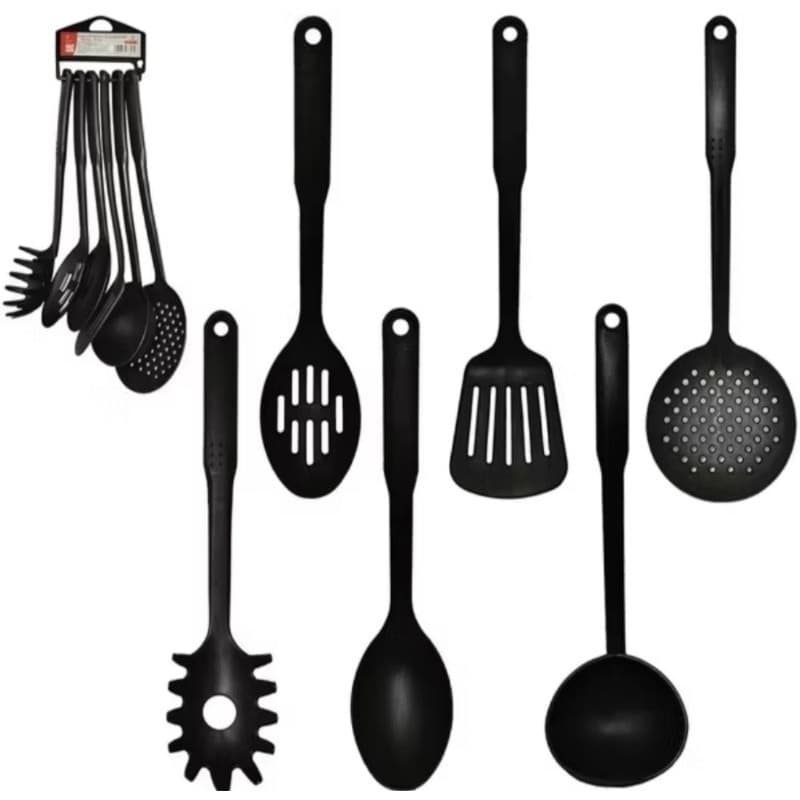 Kit Utensílios de Cozinha – 6 Peças | R 29,90Praticidade e qualidade para o seu dia a dia na cozinha!