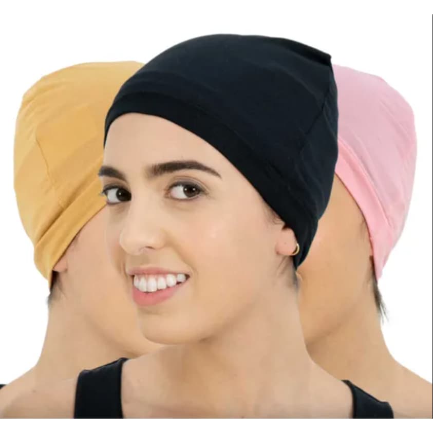 Toucas Nero Anti Frizz para Dormir  Evita a Queda Capilar Deixando o Cabelo